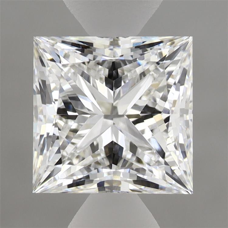 1.91 Carat Princess Shaped, Ideal Cut, E Color, VVS2 Clarity, IGI Certified Lab Grown Diamond