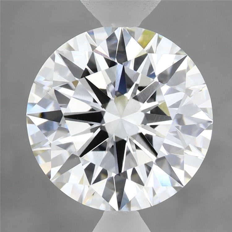 3.87 Carat Round Shaped, Ideal Cut, E Color, VVS2 Clarity, IGI Certified Lab Grown Diamond
