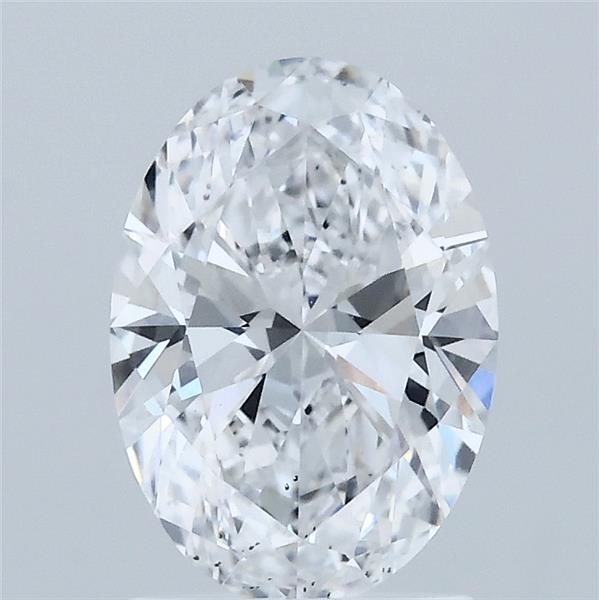 1.57 Carat Oval Shaped, Ideal Cut, D Color, SI1 Clarity, IGI Certified Lab Grown Diamond