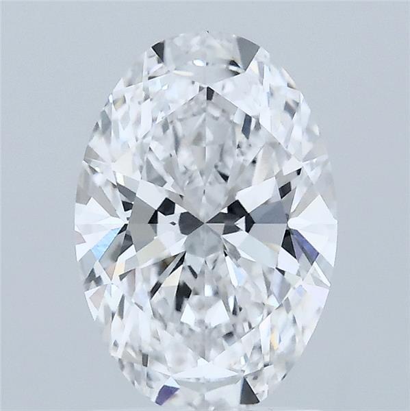 1.60 Carat Oval Shaped, Ideal Cut, D Color, VVS2 Clarity, IGI Certified Lab Grown Diamond