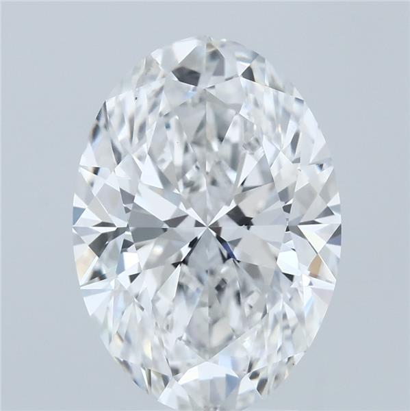 4.01 Carat Oval Shaped, Ideal Cut, E Color, VS1 Clarity, IGI Certified Lab Grown Diamond