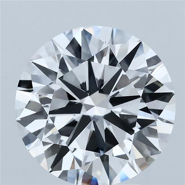 4.00 Carat Round Shaped, Ideal Cut, F Color, VVS2 Clarity, IGI Certified Lab Grown Diamond