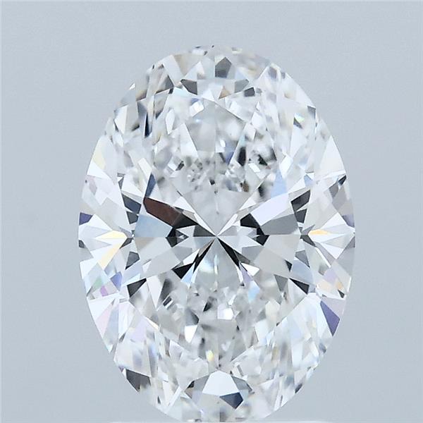 2.03 Carat Oval Shaped, Ideal Cut, D Color, VVS2 Clarity, IGI Certified Lab Grown Diamond
