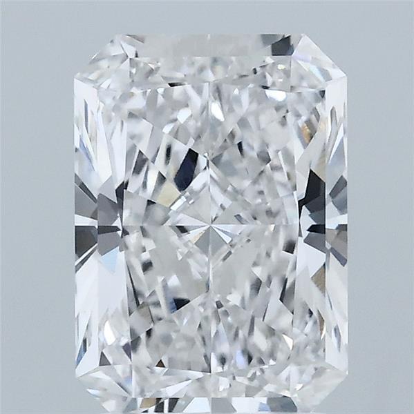 2.25 Carat Radiant Shaped, Ideal Cut, D Color, VVS2 Clarity, IGI Certified Lab Grown Diamond