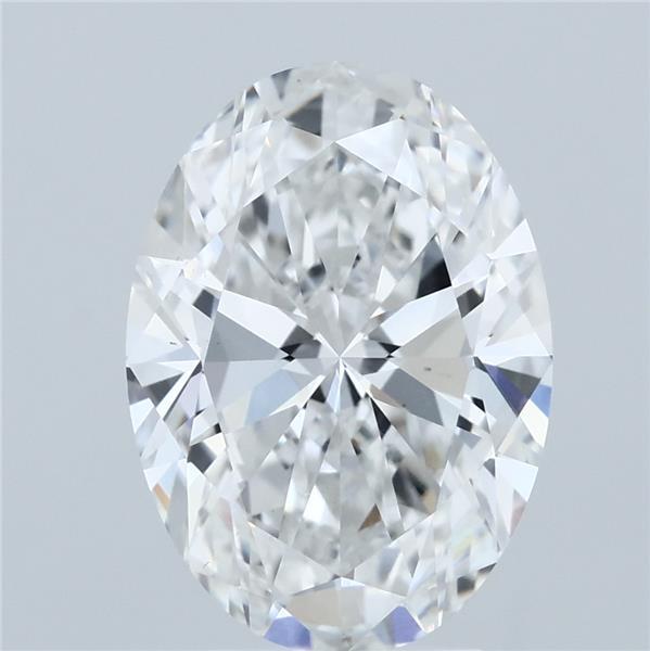 4.00 Carat Oval Shaped, Excellent Cut, E Color, VS1 Clarity, IGI Certified Lab Grown Diamond