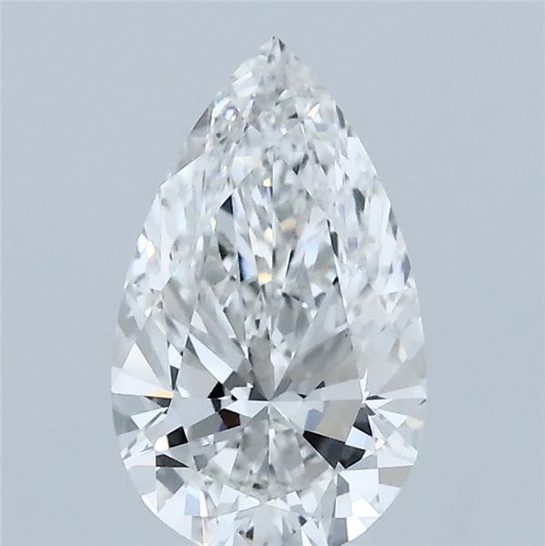 1.08 Carat Pear Shaped, Ideal Cut, E Color, VVS2 Clarity, IGI Certified Lab Grown Diamond