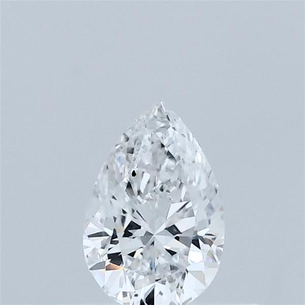 0.35 Carat Pear Shaped, Excellent Cut, D Color, VVS2 Clarity, IGI Certified Lab Grown Diamond