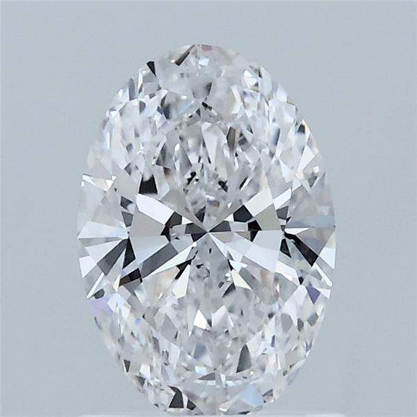 1.06 Carat Oval Shaped, Ideal Cut, D Color, VVS2 Clarity, IGI Certified Lab Grown Diamond