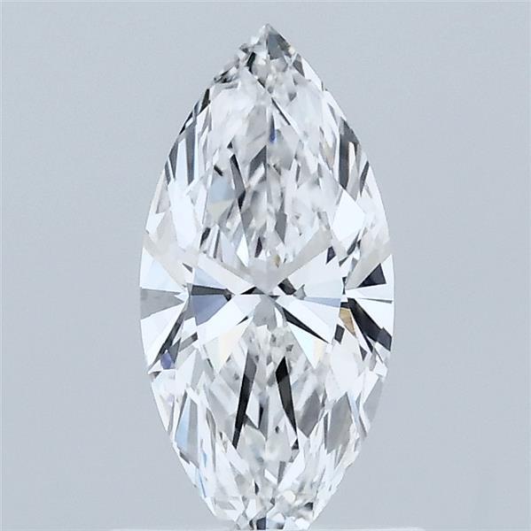 0.72 Carat Marquise Shaped, Ideal Cut, D Color, VVS2 Clarity, IGI Certified Lab Grown Diamond