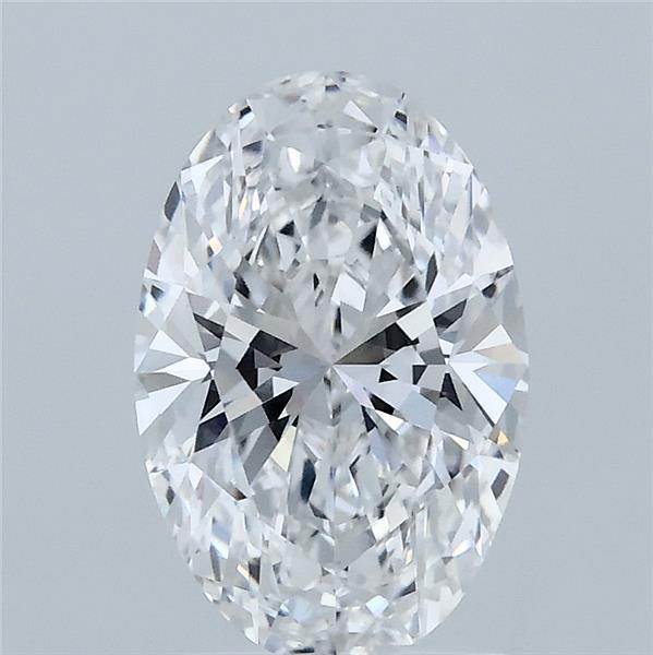 1.54 Carat Oval Shaped, Ideal Cut, D Color, VVS2 Clarity, IGI Certified Lab Grown Diamond