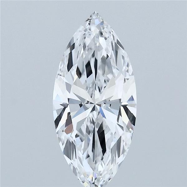 1.00 Carat Marquise Shaped, Ideal Cut, D Color, VVS2 Clarity, IGI Certified Lab Grown Diamond
