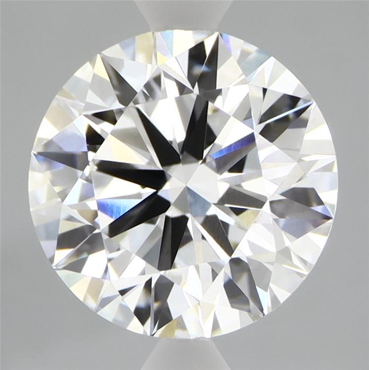 3.08 Carat Round Shaped, Ideal Cut, F Color, VVS2 Clarity, IGI Certified Lab Grown Diamond