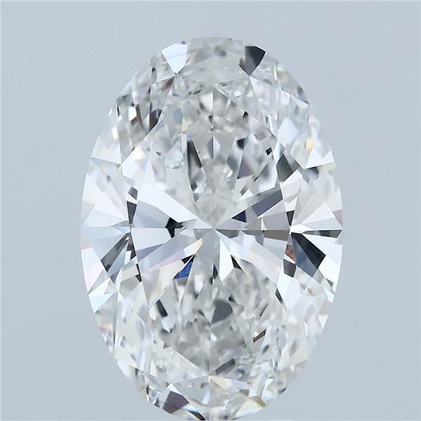 3.51 Carat Oval Shaped, Ideal Cut, E Color, VVS2 Clarity, IGI Certified Lab Grown Diamond