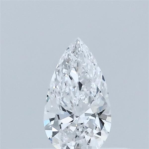 0.35 Carat Pear Shaped, Ideal Cut, D Color, VVS2 Clarity, IGI Certified Lab Grown Diamond