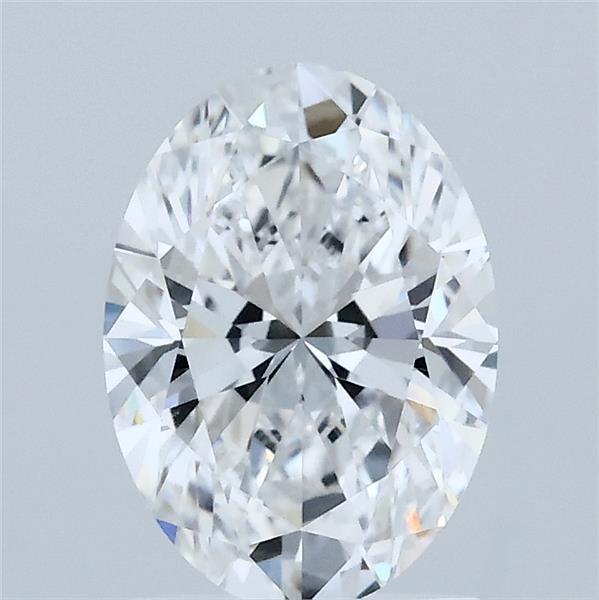 1.54 Carat Oval Shaped, Ideal Cut, D Color, VVS1 Clarity, IGI Certified Lab Grown Diamond