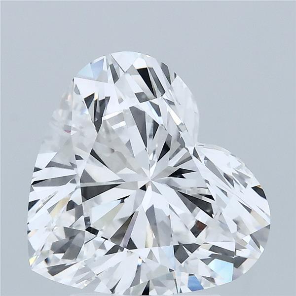 3.09 Carat Heart Shaped, Ideal Cut, D Color, VVS1 Clarity, IGI Certified Lab Grown Diamond