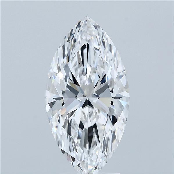3.27 Carat Marquise Shaped, Ideal Cut, E Color, VS1 Clarity, IGI Certified Lab Grown Diamond