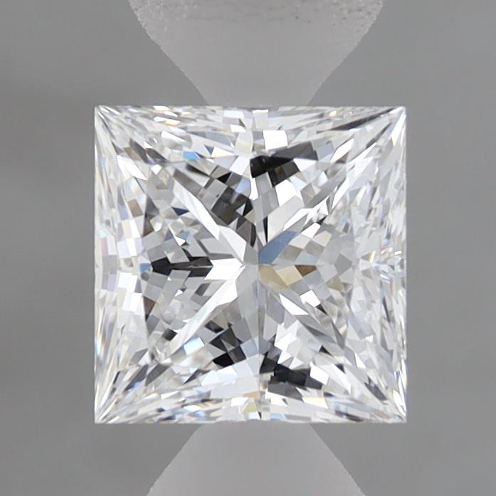 1.05 Carat Princess Shaped, Ideal Cut, D Color, VVS2 Clarity, IGI Certified Lab Grown Diamond