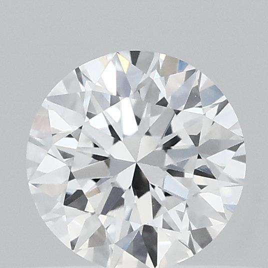 0.42 Carat Round Shaped, Ideal Cut, D Color, VVS2 Clarity, IGI Certified Lab Grown Diamond