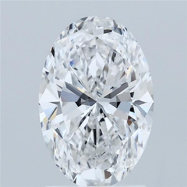 1.87 Carat Oval Shaped, Excellent Cut, D Color, VVS2 Clarity, IGI Certified Lab Grown Diamond