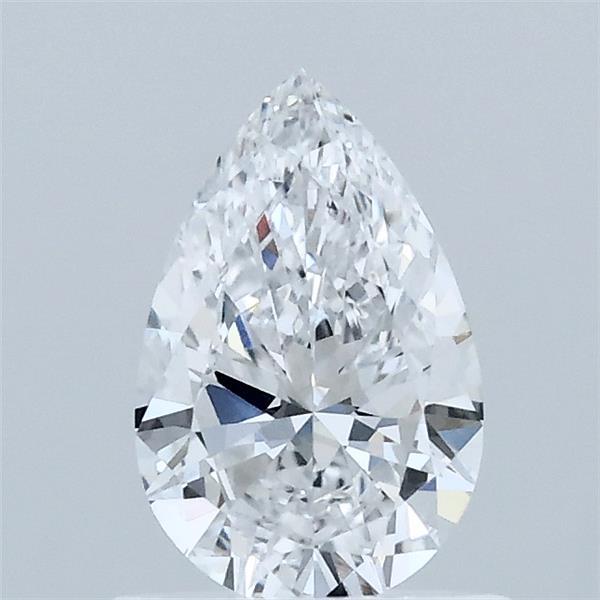 0.74 Carat Pear Shaped, Excellent Cut, D Color, VVS2 Clarity, IGI Certified Lab Grown Diamond