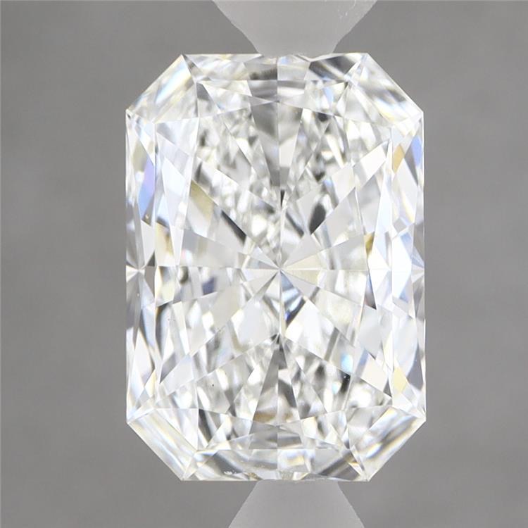 2.46 Carat Radiant Shaped, Excellent Cut, E Color, VS1 Clarity, IGI Certified Lab Grown Diamond