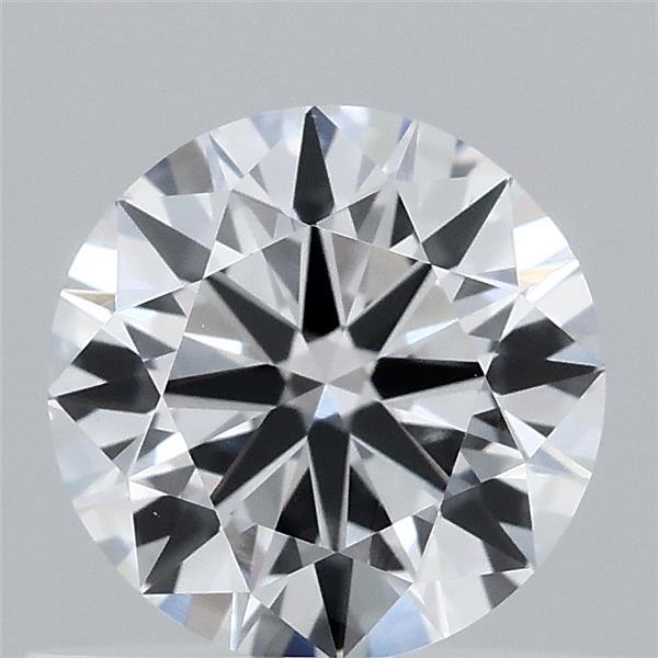 0.63 Carat Round Shaped, Ideal Cut, D Color, VVS2 Clarity, IGI Certified Lab Grown Diamond