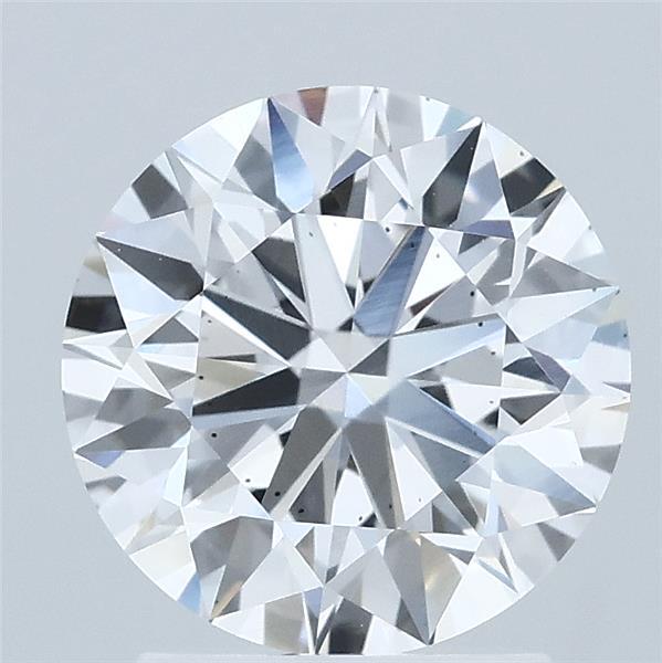 2.09 Carat Round Shaped, Ideal Cut, E Color, SI1 Clarity, IGI Certified Lab Grown Diamond