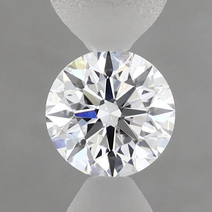 0.57 Carat Round Shaped, Ideal Cut, D Color, VVS2 Clarity, IGI Certified Lab Grown Diamond