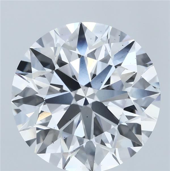 6.51 Carat Round Shaped, Ideal Cut, E Color, VS2 Clarity, IGI Certified Lab Grown Diamond