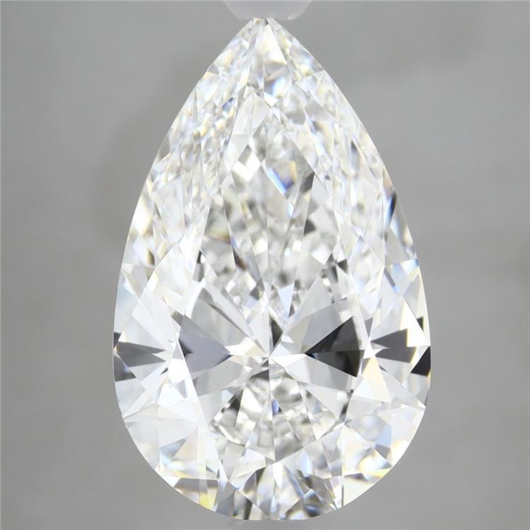 4.59 Carat Pear Shaped, Excellent Cut, E Color, VVS2 Clarity, IGI Certified Lab Grown Diamond