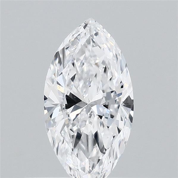 0.42 Carat Marquise Shaped, Excellent Cut, D Color, VVS2 Clarity, IGI Certified Lab Grown Diamond