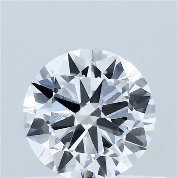0.51 Carat Round Shaped, Very Good Cut, D Color, VVS2 Clarity, IGI Certified Lab Grown Diamond