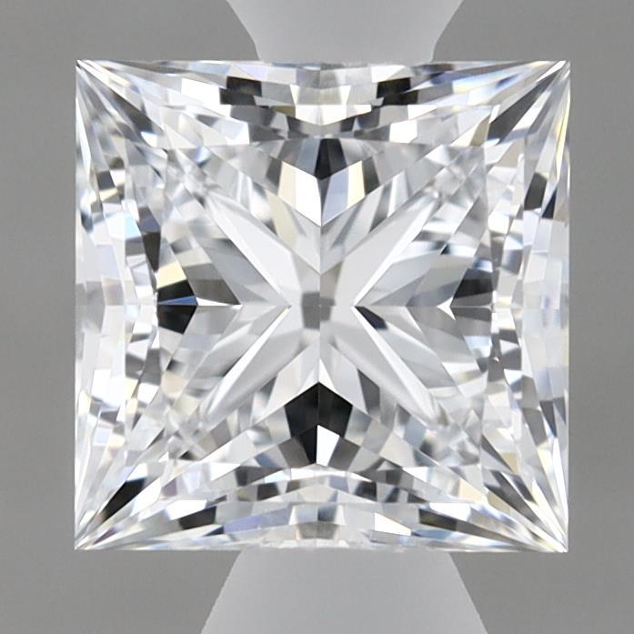 1.02 Carat Princess Shaped, Ideal Cut, D Color, IF Clarity, IGI Certified Lab Grown Diamond