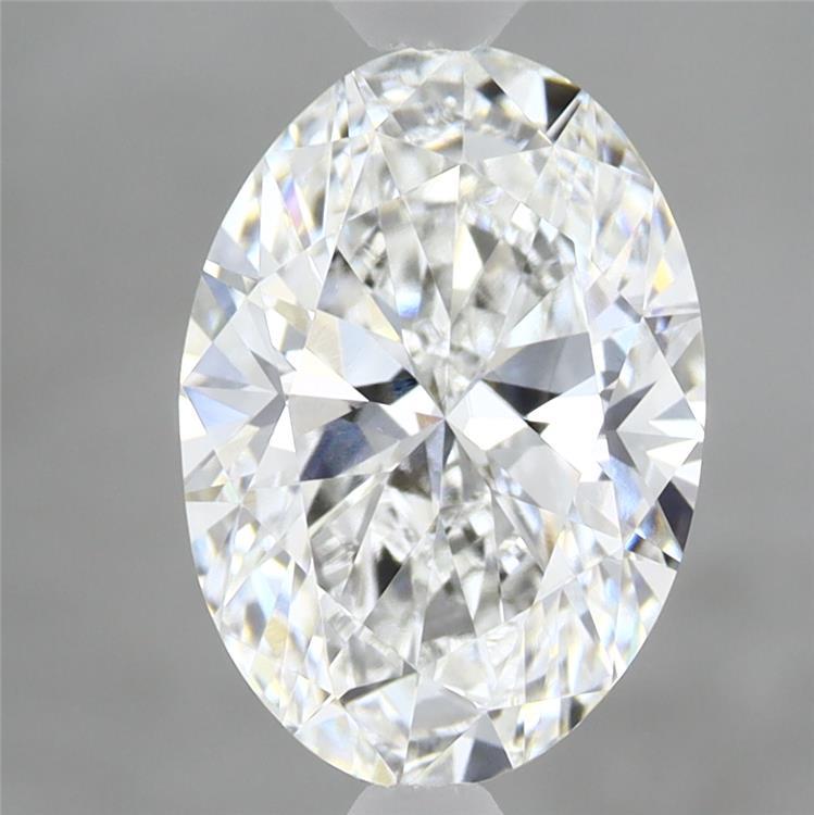 2.52 Carat Oval Shaped, Ideal Cut, E Color, VVS2 Clarity, IGI Certified Lab Grown Diamond