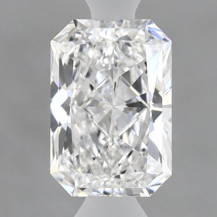 0.95 Carat Radiant Shaped, Ideal Cut, E Color, VVS2 Clarity, IGI Certified Lab Grown Diamond