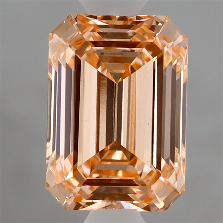 2.10 Carat Emerald Shaped, Ideal Cut, VS2 Clarity, IGI Certified Lab Grown Diamond