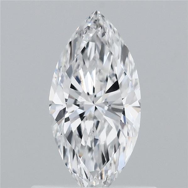 0.62 Carat Marquise Shaped, Ideal Cut, D Color, VS1 Clarity, IGI Certified Lab Grown Diamond