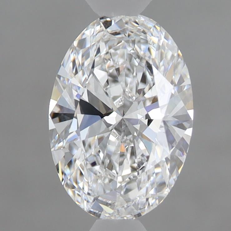 1.09 Carat Oval Shaped, Ideal Cut, D Color, VVS2 Clarity, IGI Certified Lab Grown Diamond