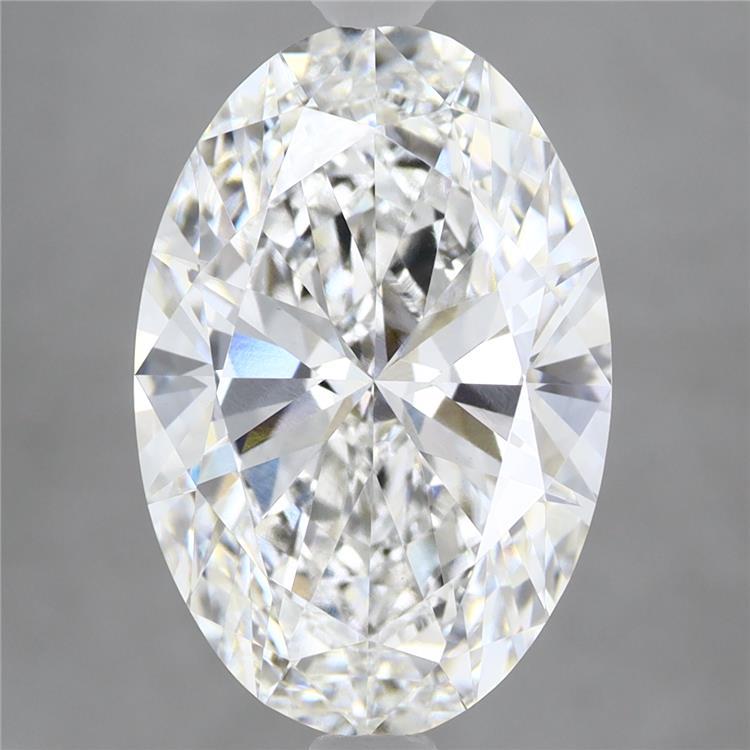 5.52 Carat Oval Shaped, Excellent Cut, D Color, VVS2 Clarity, IGI Certified Lab Grown Diamond