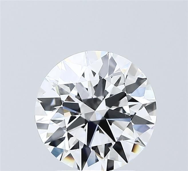 2.01 Carat Round Shaped, Ideal Cut, E Color, VVS2 Clarity, IGI Certified Lab Grown Diamond