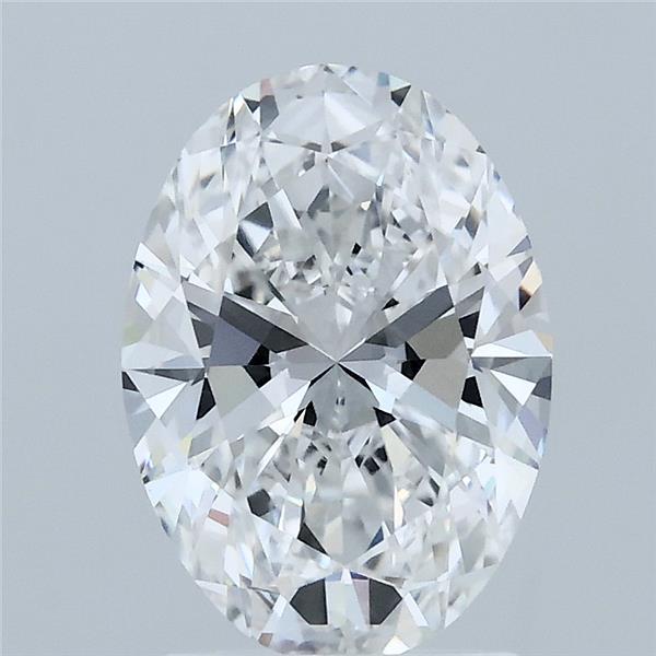 2.02 Carat Oval Shaped, Ideal Cut, D Color, VVS2 Clarity, IGI Certified Lab Grown Diamond
