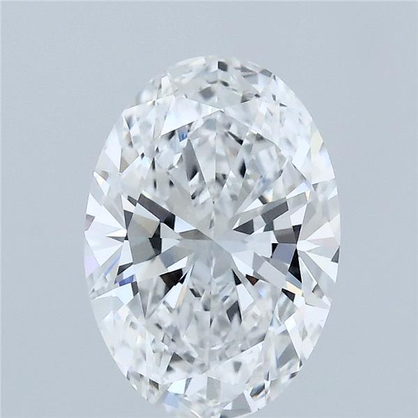 2.00 Carat Oval Shaped, Very Good Cut, D Color, VS1 Clarity, IGI Certified Lab Grown Diamond