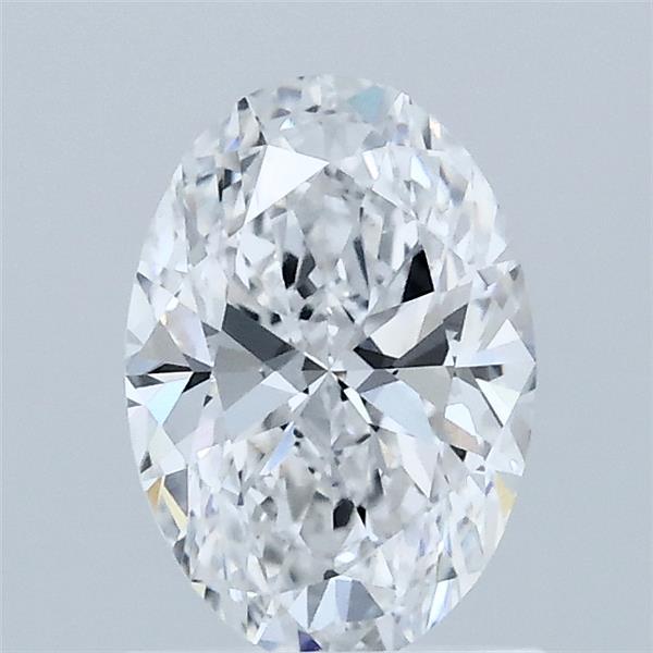 1.09 Carat Oval Shaped, Ideal Cut, D Color, VVS2 Clarity, IGI Certified Lab Grown Diamond