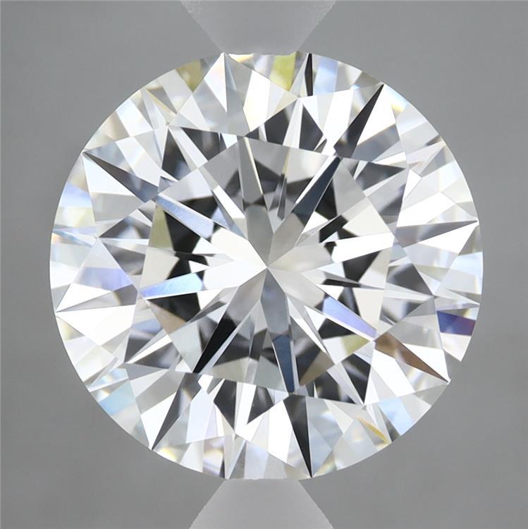 5.07 Carat Round Shaped, Excellent Cut, E Color, VVS2 Clarity, IGI Certified Lab Grown Diamond