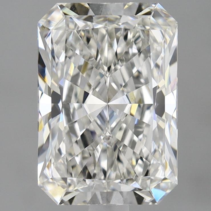 2.05 Carat Radiant Shaped, Ideal Cut, G Color, VVS2 Clarity, IGI Certified Lab Grown Diamond