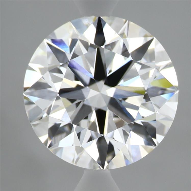 3.02 Carat Round Shaped, Ideal Cut, E Color, VVS2 Clarity, IGI Certified Lab Grown Diamond