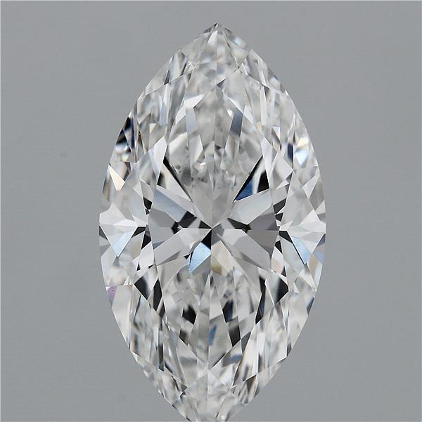 7.12 Carat Marquise Shaped, Ideal Cut, E Color, VVS2 Clarity, IGI Certified Lab Grown Diamond