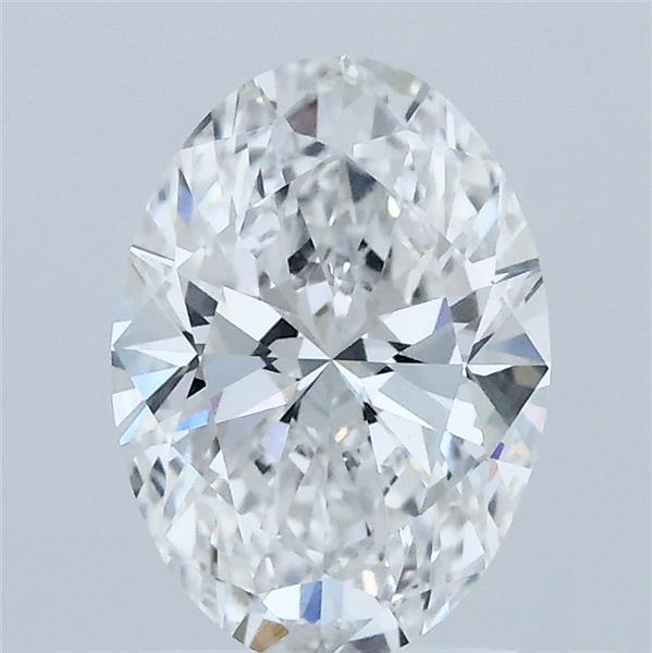 1.55 Carat Oval Shaped, Ideal Cut, D Color, VVS2 Clarity, IGI Certified Lab Grown Diamond