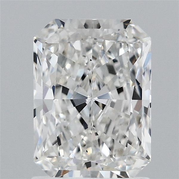 1.59 Carat Radiant Shaped, Ideal Cut, G Color, VS2 Clarity, IGI Certified Lab Grown Diamond